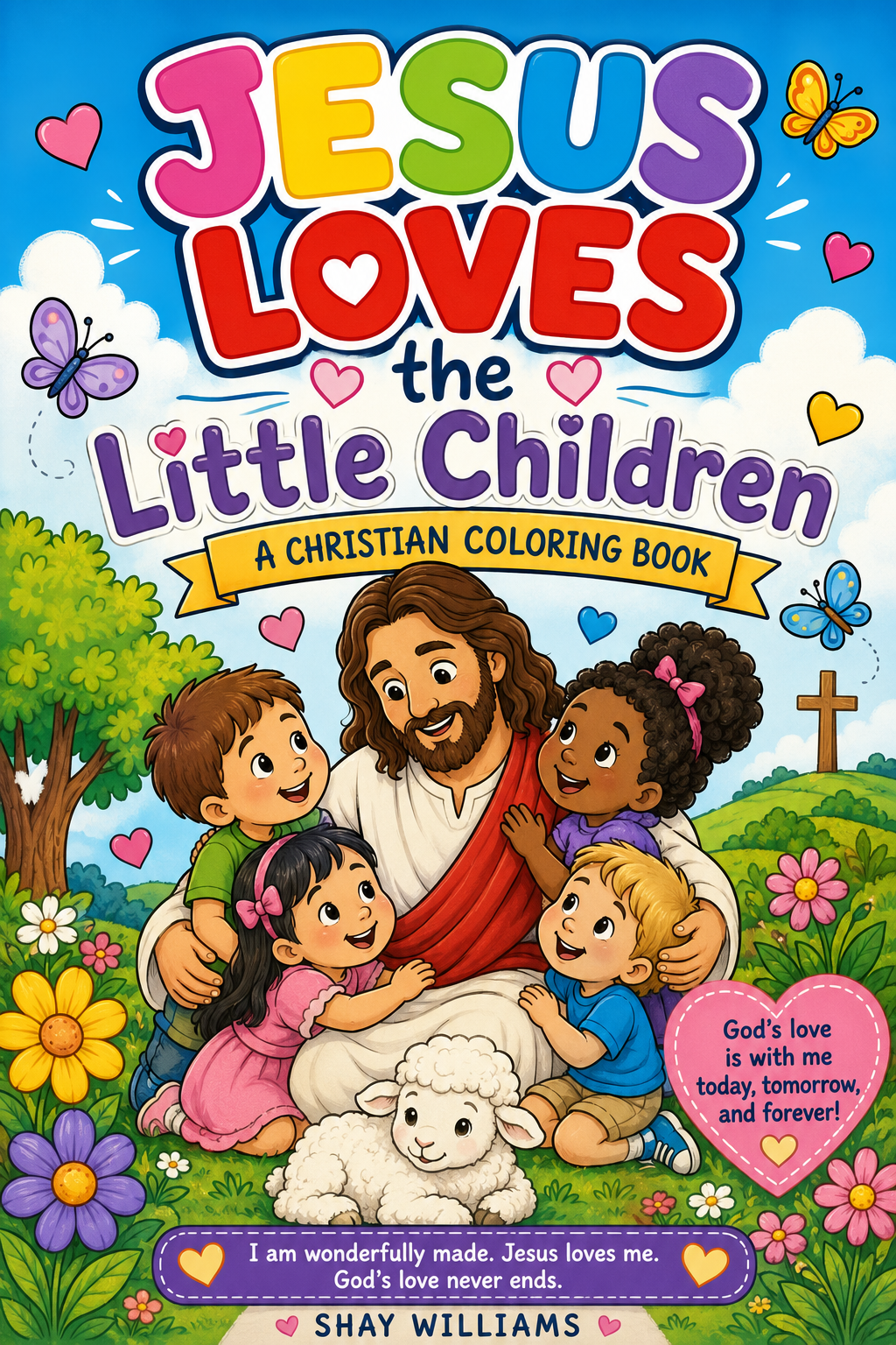 Jesus Loves the Little Children - Coloring Book
